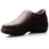 Clarks Cora Giny Mocassin Femme Cuir Confortable Noir Marron