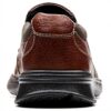 Clarks Cotrell Free Mocassins Homme Cuir Tabac Confort