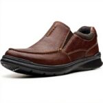 Clarks Cotrell Free Mocassins Homme Cuir Tabac Confort