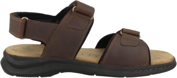 Sandales de pêcheur homme Clarks Hapsford Creek cuir marron-2