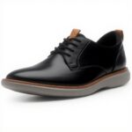 Clarks Brantin Plain Oxfords Homme Cuir Confortable Lacets