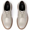 Clarks Homme Emmet Plain Oxfords Cuir Derbies Chaussures