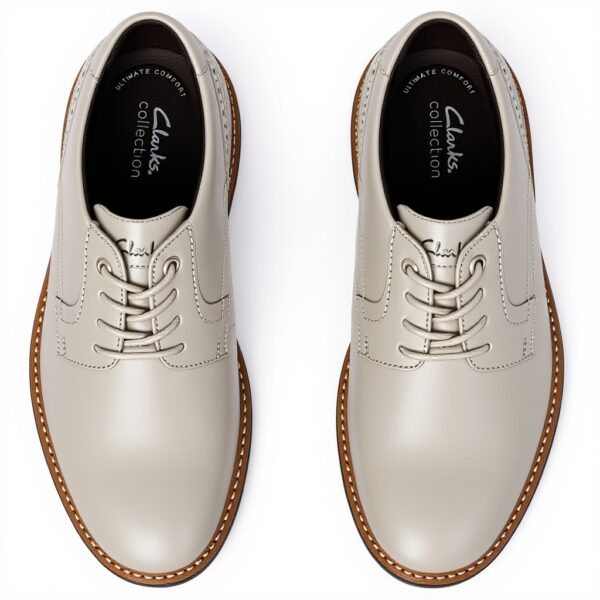 Clarks Homme Emmet Plain Oxfords Cuir Derbies Chaussures