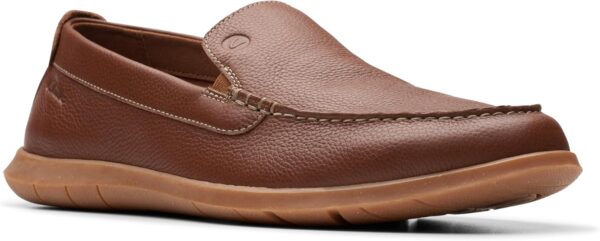 Clarks Mocassin Homme Cuir Léger Confortable Flexway Step-7