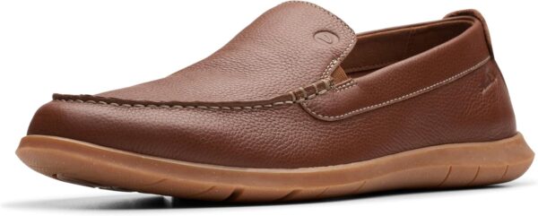 Clarks Mocassin Homme Cuir Léger Confortable Flexway Step-0