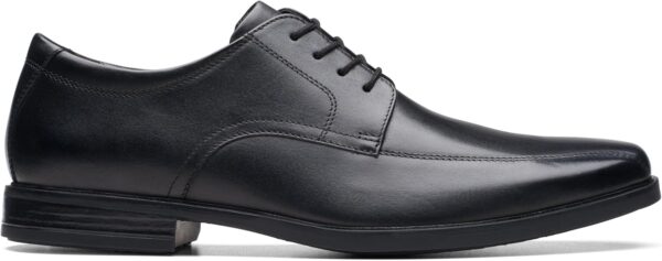 Chaussures Oxfords Homme Clarks Howard Over Cuir Noir-1