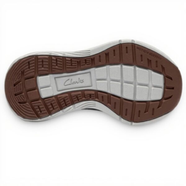 Clarks Baskets Homme Motion Trek LX Cuir Bleu Marine