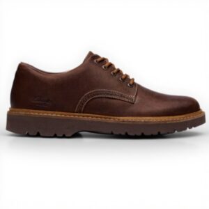 Clarks Homme Weltridge Low Oxfords Cuir Confortable