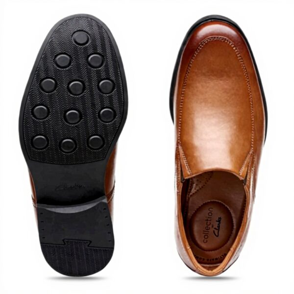 Clarks Whiddon Step Mocassin Homme Cuir Confort Technologie