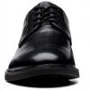 Chaussures Oxford Clarks Malwood Lace Tissu Cuir Confortable