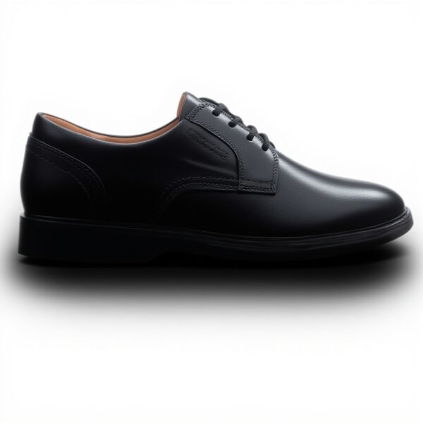 Chaussures Oxford Clarks Malwood Lace Tissu Cuir Confortable
