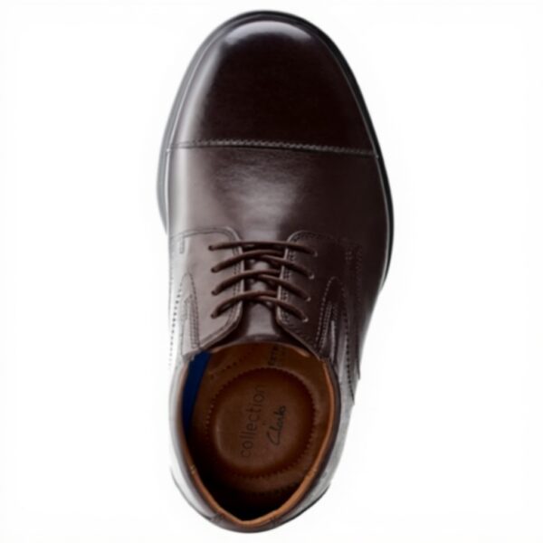 Chaussures Clarks Whiddon Cap Homme Cuir Oxford Confortable