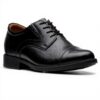 Chaussures Oxfords Homme Clarks Whiddon Cuir Noir Confort