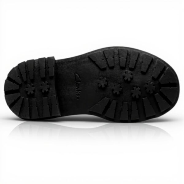 Clarks Orinoco3 Derby Chaussures Femme Cuir Noir