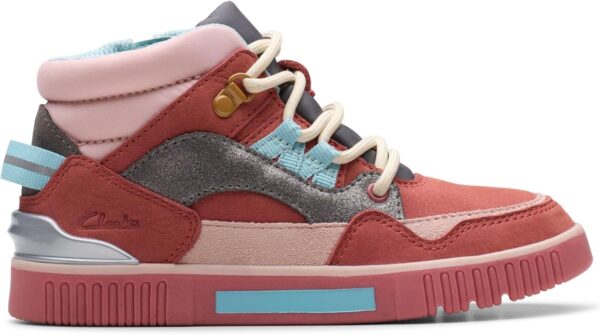 Bottes fille Clarks Oslo Hiker cuir durable fermeture éclair-0