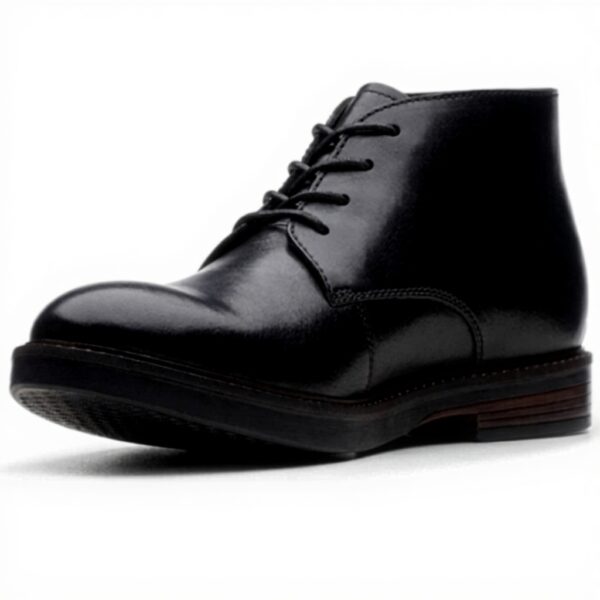 Clarks Paulson Mid Botte mi-mollet Homme cuir confortable