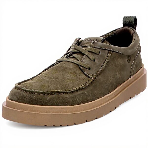 Clarks Polden Mocassins Homme Daim Confortable Chaussures