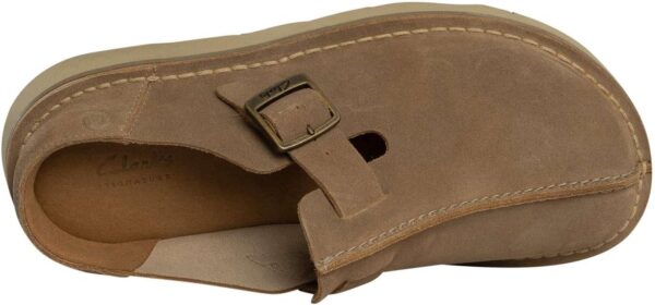 Clarks Solsbury Mule Sandal Homme Cuir Suédé Confortable-5