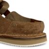 Clarks Solsbury Mule Sandal Homme Cuir Suédé Confortable