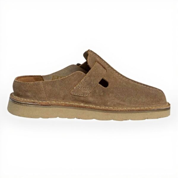 Clarks Solsbury Mule Sandal Homme Cuir Suédé Confortable
