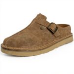 Clarks Solsbury Mule Sandal Homme Cuir Suédé Confortable