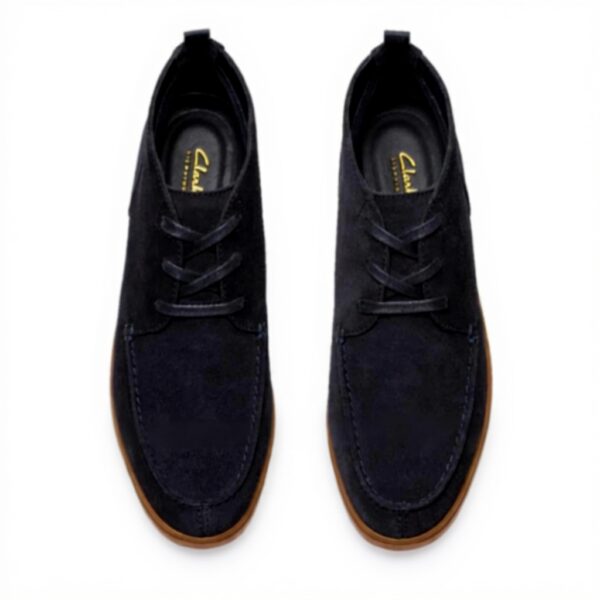 Clarks Torford Mid Derby Homme Chaussures Suède Confortable