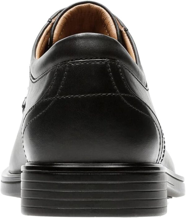 Derbys Homme Clarks Un Aldric Park Cuir Noir Confortable-4