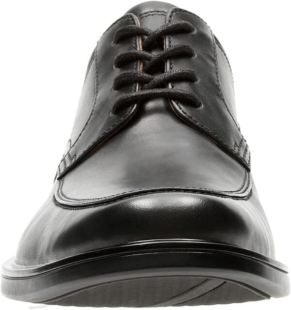 Derbys Homme Clarks Un Aldric Park Cuir Noir Confortable-3