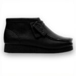 Clarks Wallabeeevo Bt Bottine Chukka Homme Cuir Noir