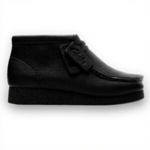 Clarks Wallabeeevo Bt Bottine Chukka Homme Cuir Noir