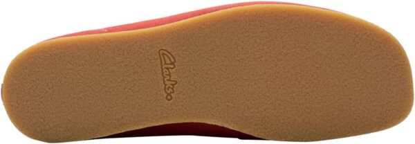 Clarks Wallabeeevo Derby Homme Mocassin Suède Rouge Confort-2