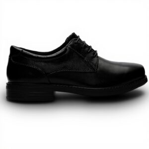 Clarks Wendell Lace II Cuir Noir Chaussures Homme Oxfords