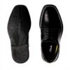 Clarks Wendell Lace II Cuir Noir Chaussures Homme Oxfords