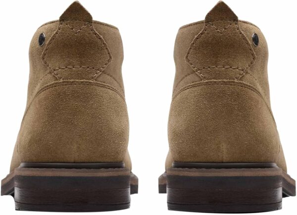 Bottine Chukka Homme Clarks Daim Cuir Newford Mid-4