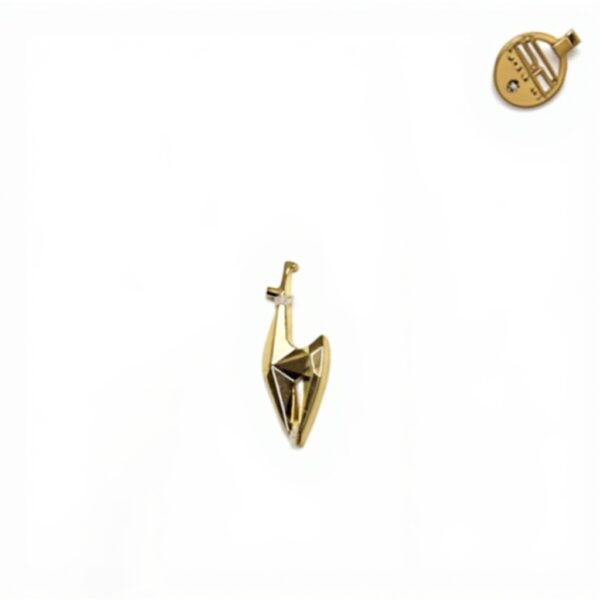 Pantalon de ski femme Sportalm Kitzbühel Bird RR Blanc doré