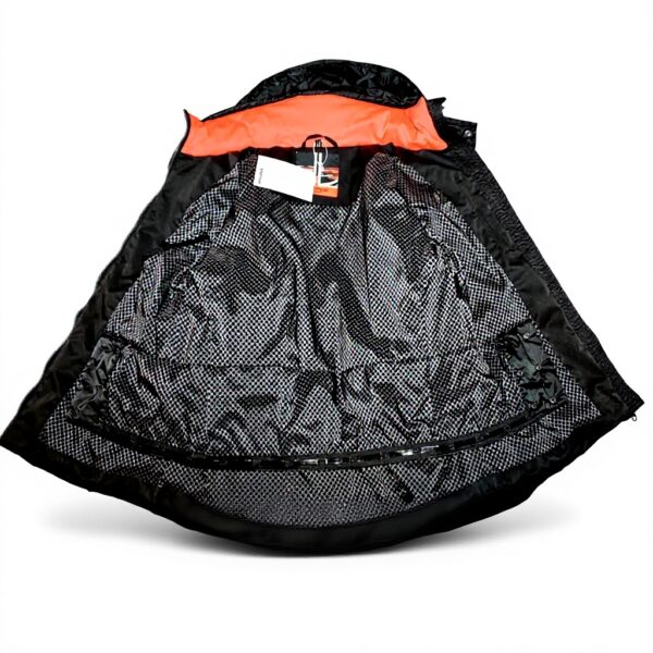 Veste de ski Sportalm Kitzbühel femme capuche noir orange