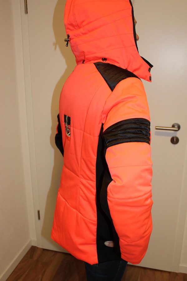 Sportalm Veste ski femme capuche orange noir taille XXL-6