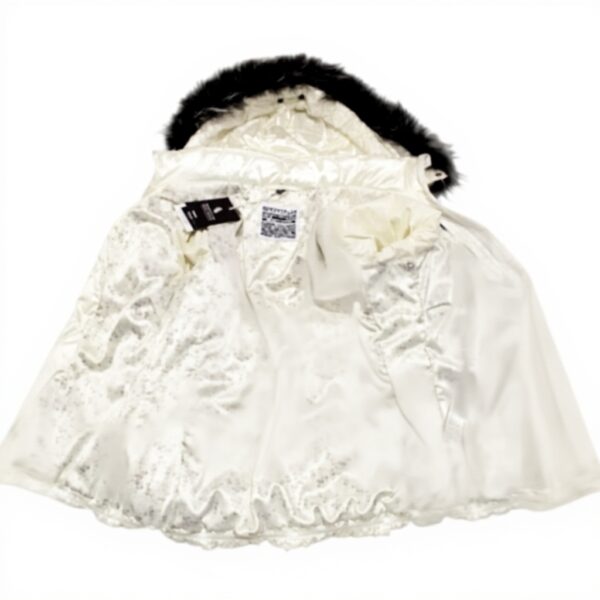 Sportalm Kitzbühel Manteau Femme Feathercraft Blanc Bleu