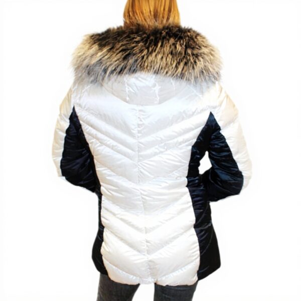 Sportalm Kitzbühel Manteau Femme Feathercraft Blanc Bleu