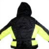 Sportalm Veste Ski Enfant Noir Jaune Polyamide Polyester