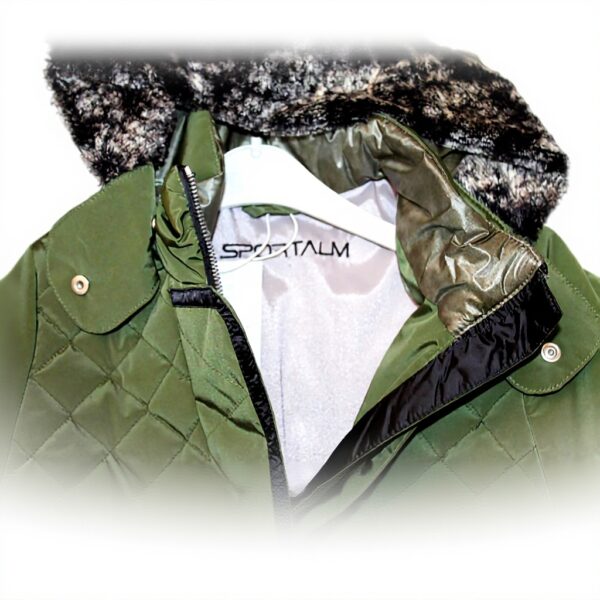 Sportalm Veste Ski Enfant Vert Noir Taille 128 Polyester