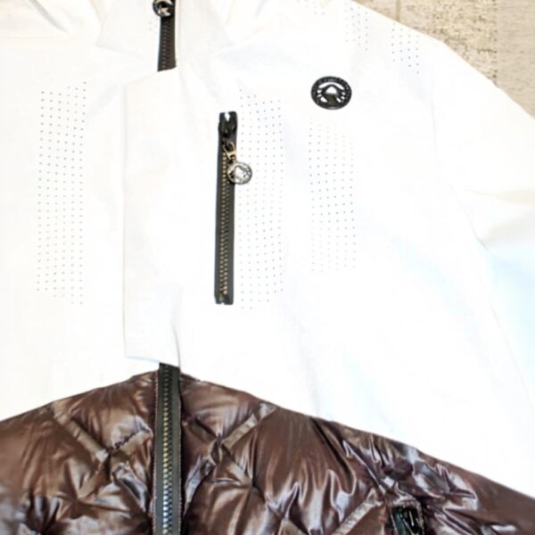 Veste de ski Sportalm Kitzbühel SIRI femme Blanc marron