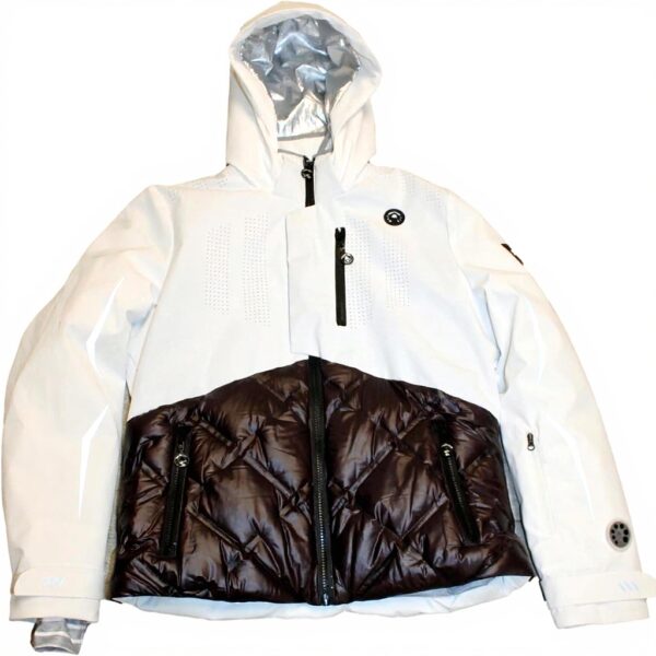 Veste de ski Sportalm Kitzbühel SIRI femme Blanc marron