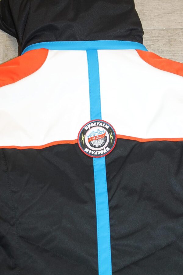 Sportalm Kitzbühel Speed Veste ski femme capuche bleu blanc-1