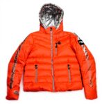 Veste de ski Sportalm Kitzbühel Tinda femme orange argenté