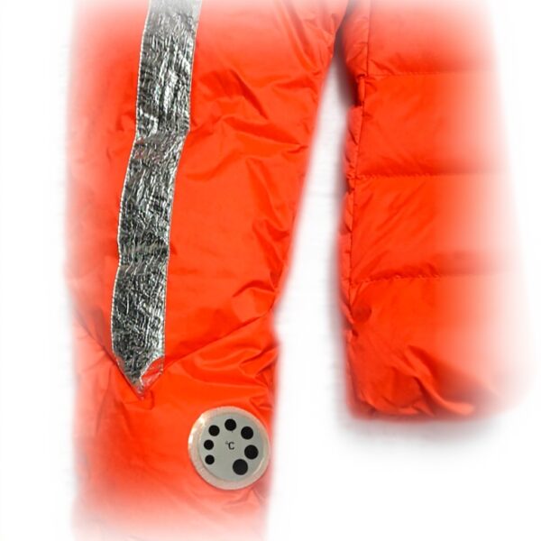 Veste de ski Sportalm Kitzbühel Tinda femme orange argenté