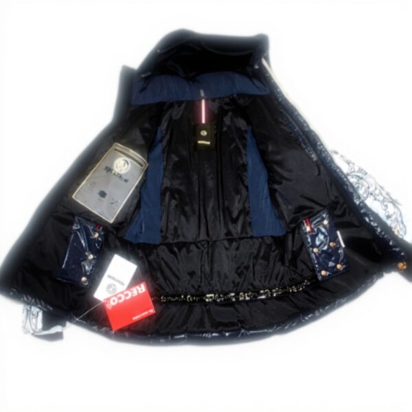 Sportalm Kitzbühel Veste Ski Femme Bleu Blanc Isolation