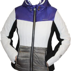 Veste de ski femme Sportalm Kitzbuhel Oxa Blanc Noir-0