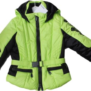 Sportalm Veste de Ski Enfant Jaune Noir Polyester Taille 128-0
