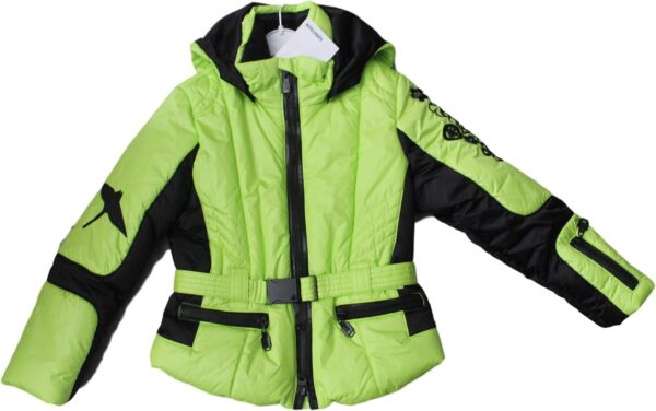 Sportalm Veste de Ski Enfant Jaune Noir Polyester Taille 128-0